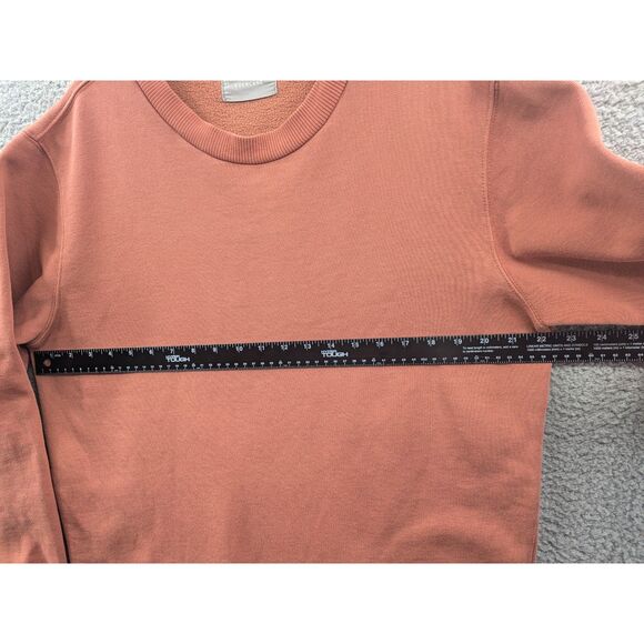 Everlane Women's Crewneck Sweatshirt size Large Heavy Cotton Long Sleeve - Picture 9 of 10